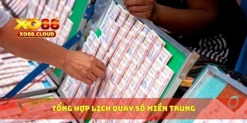 Tổng hợp lịch quay số miền Trung